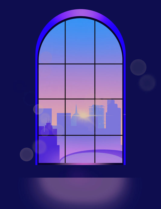 Austin window print